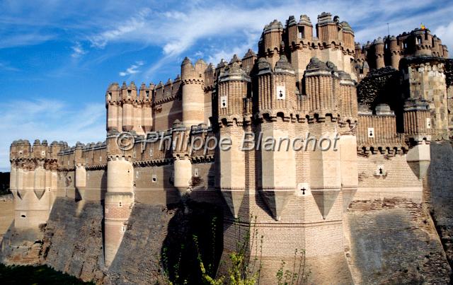 espagne castille 20.JPG - Château de CocaRégion de SégovieCastille et LeonEspagne
